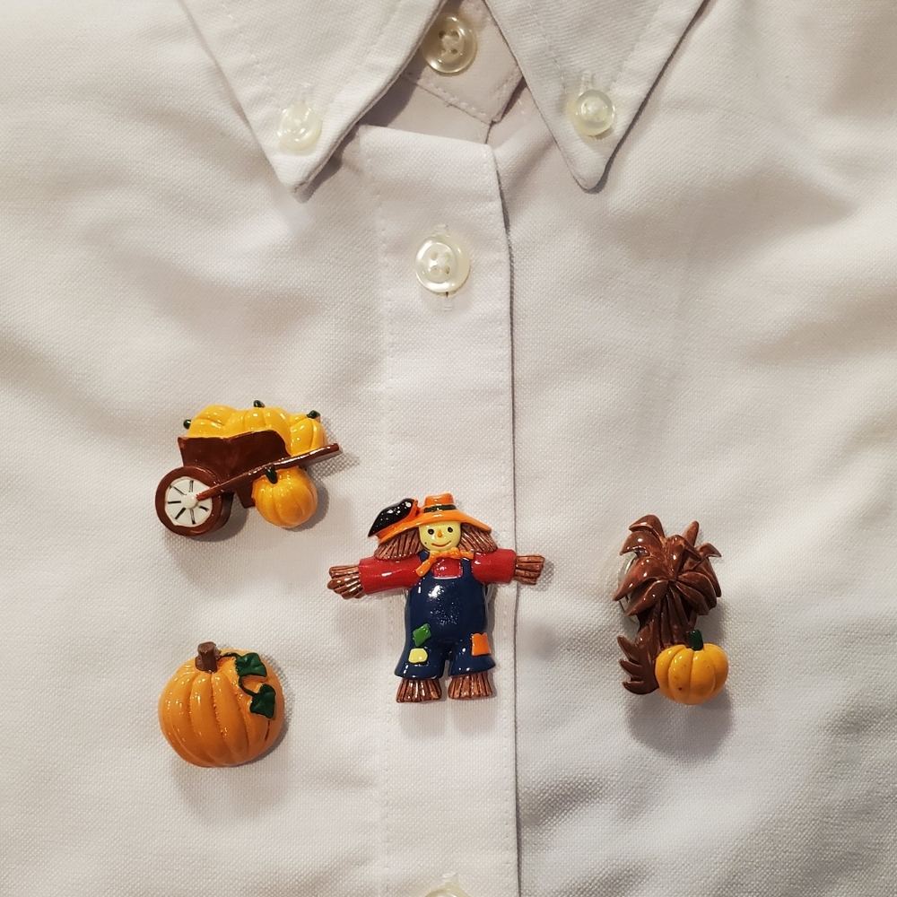 Halloween Button Covers, set of 4